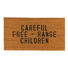 Free Range Children Door Mat