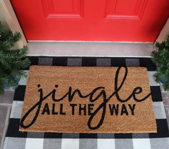 Jingle All The Way Doormat