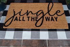 Jingle All The Way Doormat